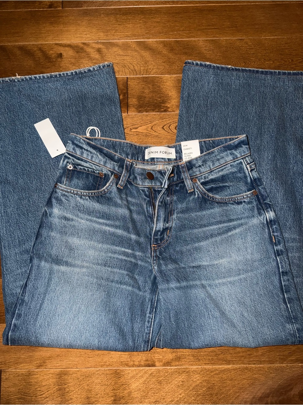 Denim Forum Jeans - Christy Relaxed Super Low Rise